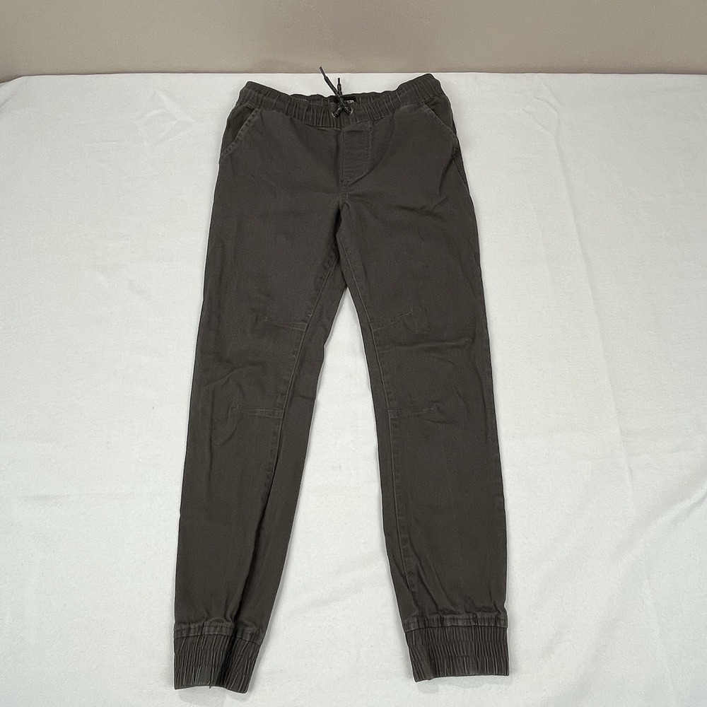 Joe's Womens‎ Jogger Jeans Drawstring Waist Slash Pockets Elastic Hem Gray 10/12